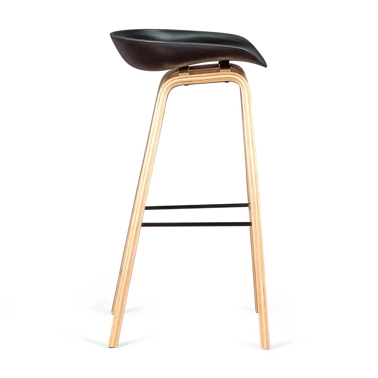 Taburete Nórdico de 75cm en Madera de Haya - Mueble Design