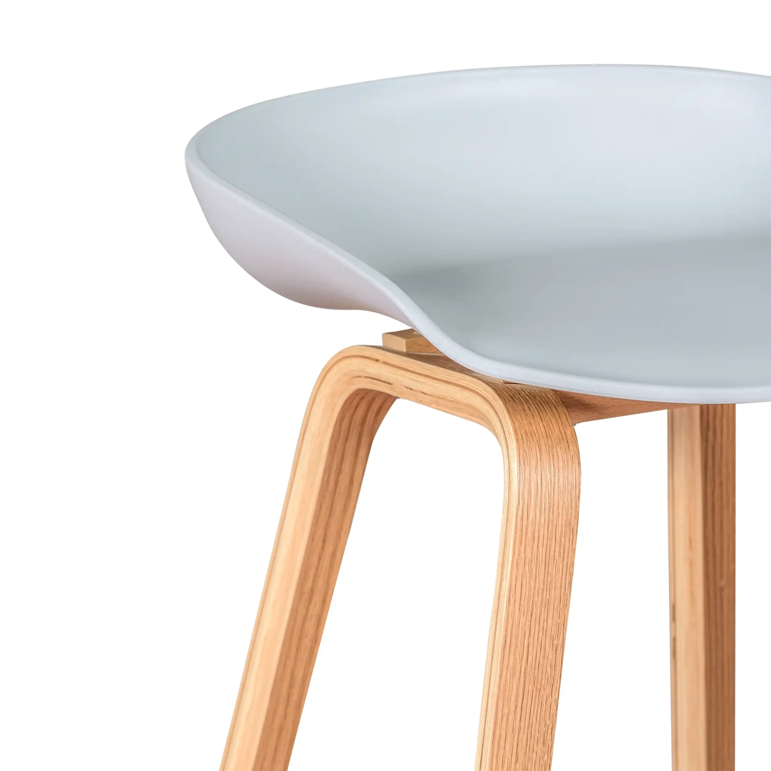 Barstol Skandinavien av 75cm i bokträ Mobelarium