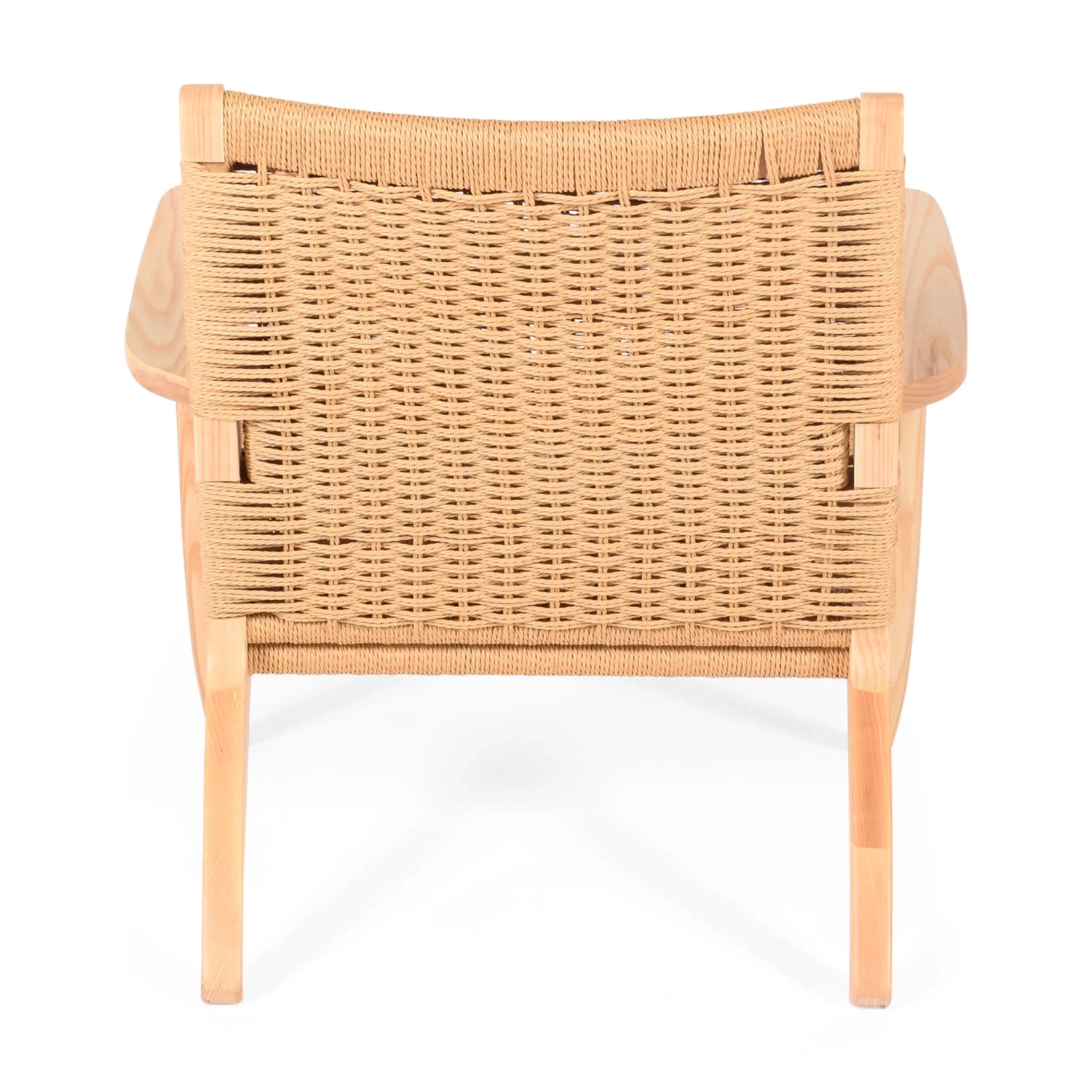 Sillón Catani CH25 | Diseño escandinavo en fresno y cuerda natural