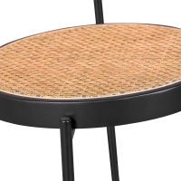 Retro Preston Stuhl aus natürlichem Rattan - Design und Wärme - Mobelarium