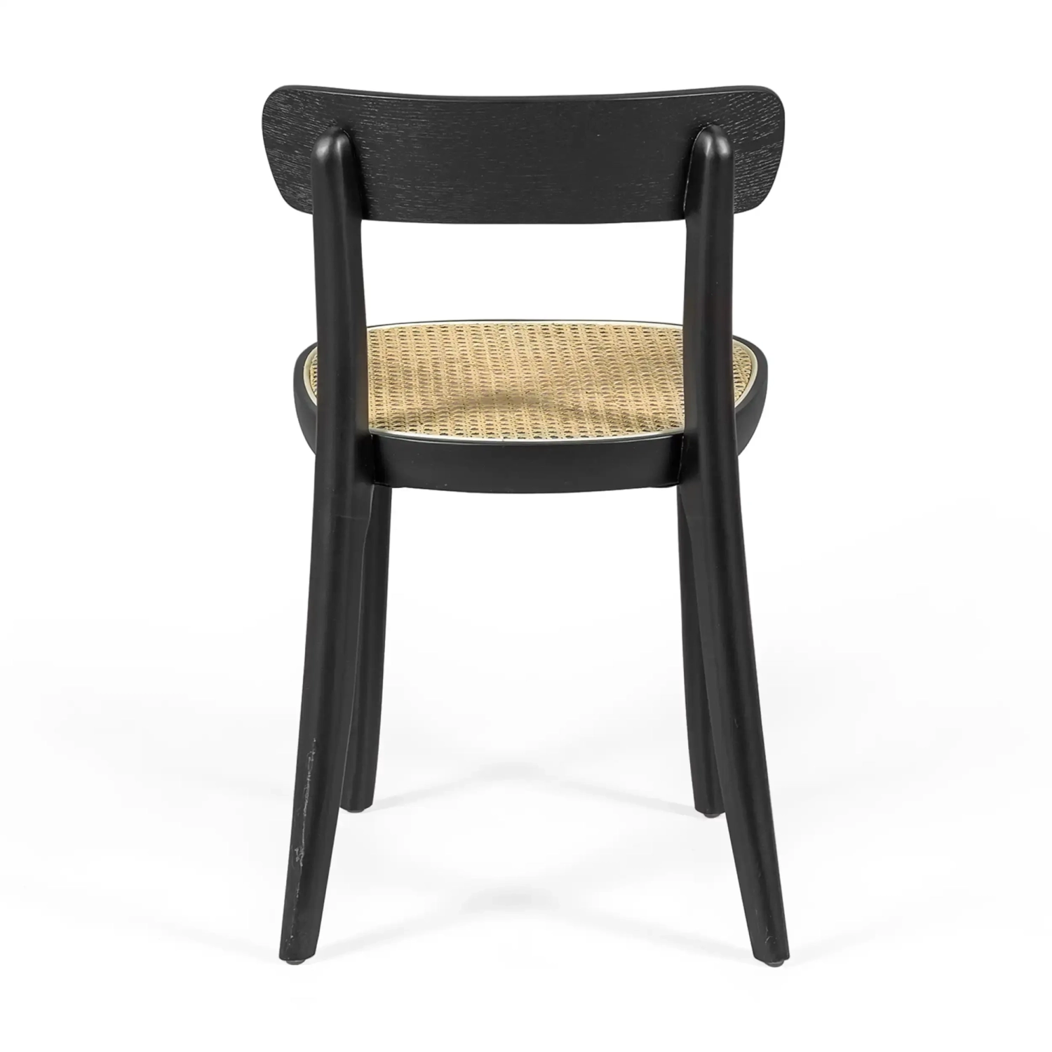 Tours chair in ash and rattan - Scandinavian and natural style - Mueble Design