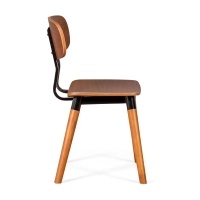 Copine-tuoli pähkinäpuuta | Industrial retro design - Mobelarium