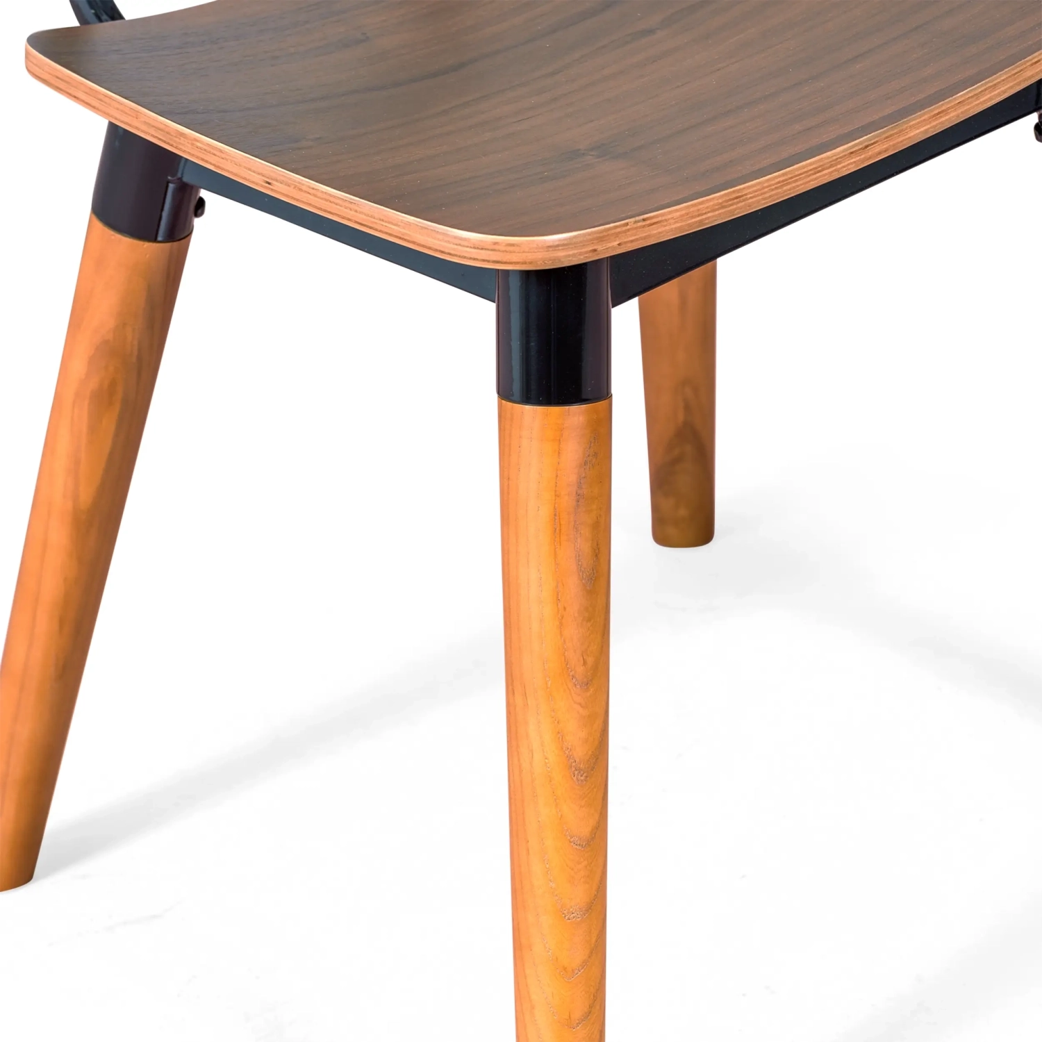 Copine Stuhl aus Walnussholz | Industrielles Retro-Design - Mobelarium