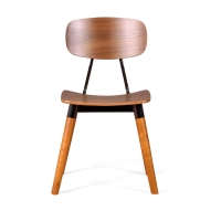Copine-tuoli pähkinäpuuta | Industrial retro design - Mobelarium