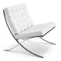 Ispirazione Sedia Barcelona economica - Poltrona in pelle - Mueble design