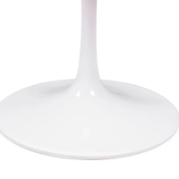 Tulip (120cm) Design Esstisch in Carrara Marmor - Mobelarium
