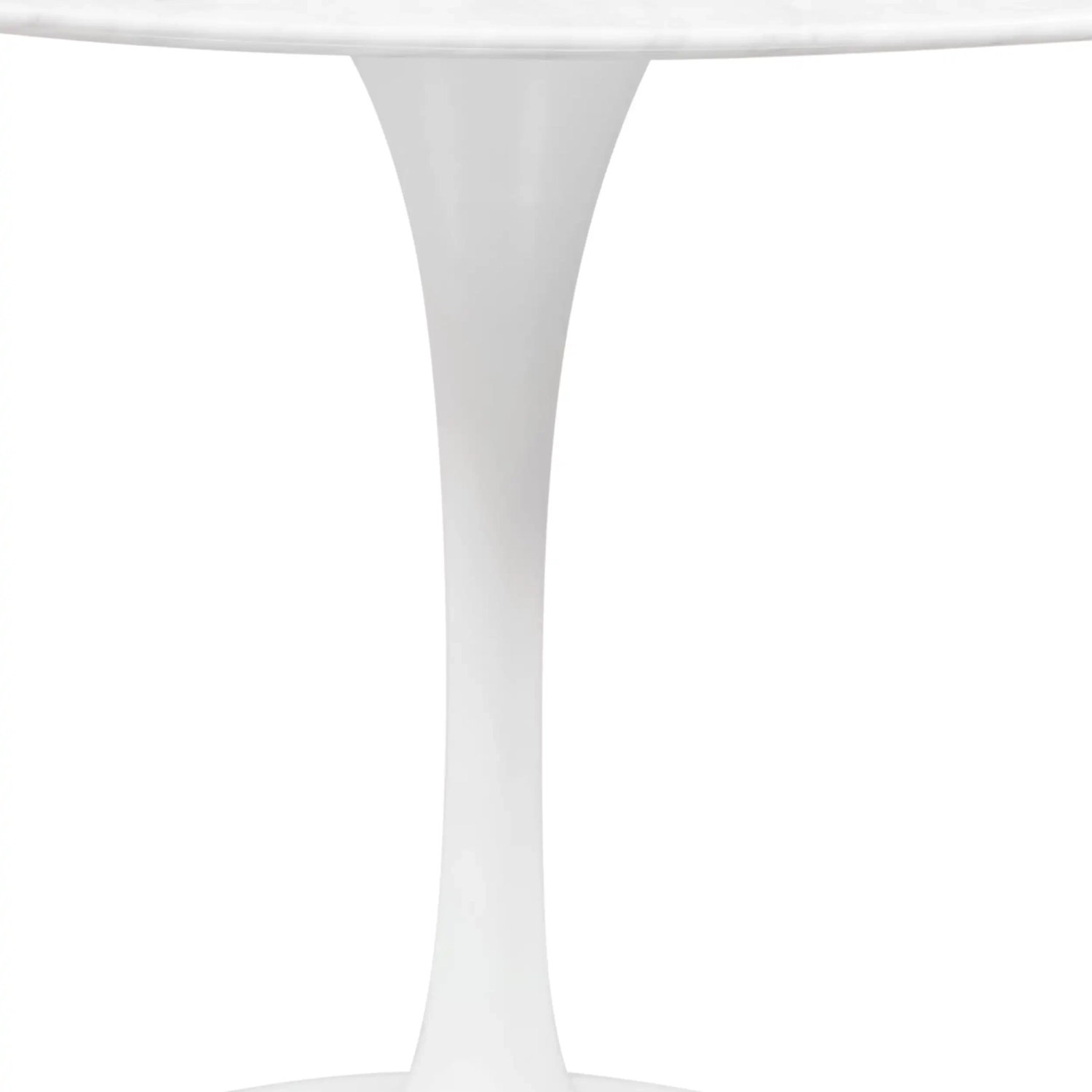 Inspiración Mesa Comedor Tulip en Mármol Carrara 120cm - Mueble Design