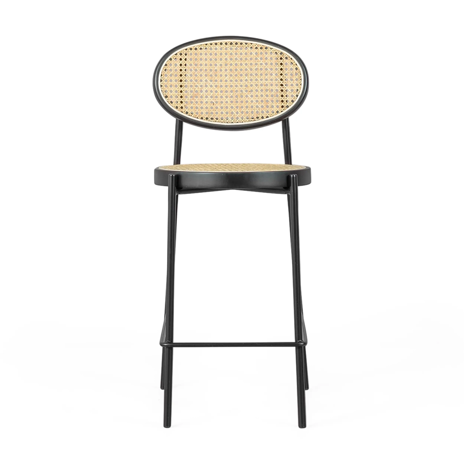 Stolička Vintage Bar Preston Rattan Natural 65 cm - Mobelarium