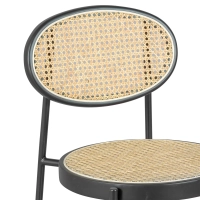 Taburete Bar Vintage Preston Ratán Natural 65 cm – Mueble Design