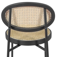 Hocker Vintage Bar Preston Rattan Natur 65 cm - Mobelarium