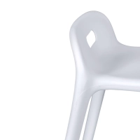 Jakkara design Didi 45 cm Valkoinen | Minimalistinen ja kevyt muotoilu
