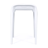 Barstol design Didi 45 cm Vit | Minimalistisk och lättviktig design