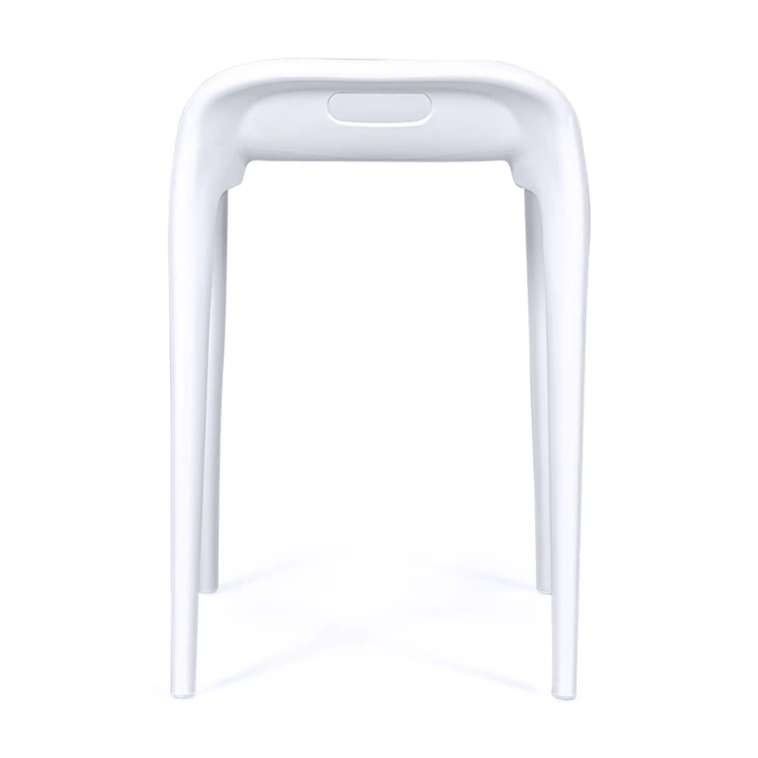 Tabouret design Didi 45 cm Blanc | Design minimaliste et léger