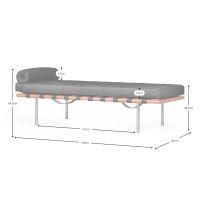 Barcelona Daybed Inspiration - Méridienne Design - Meubles Concept
