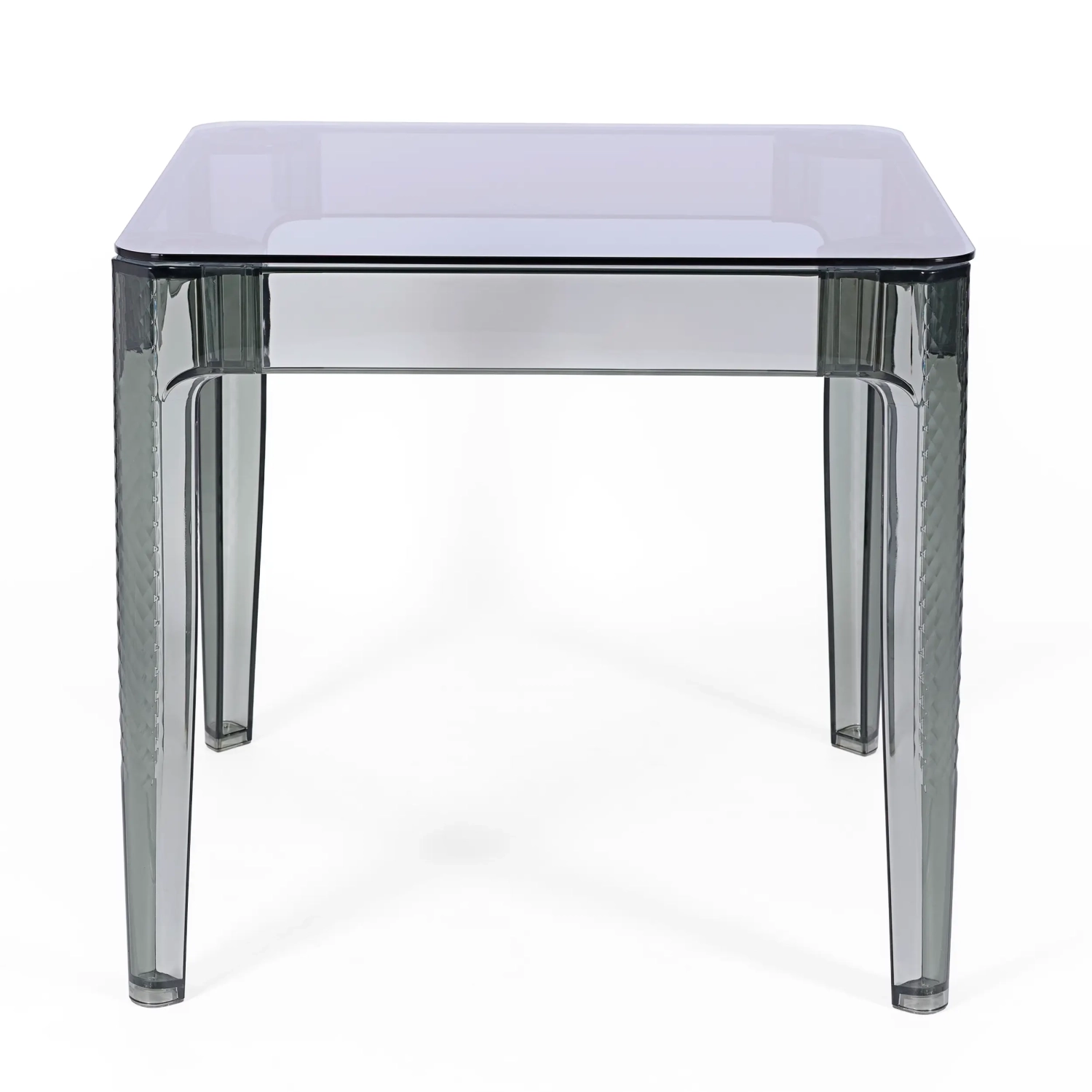 Ghost Kvadratiskt matbord 80 cm : Transparent Modern Design