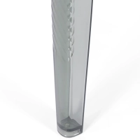 Ghost Kvadratiskt matbord 80 cm : Transparent Modern Design
