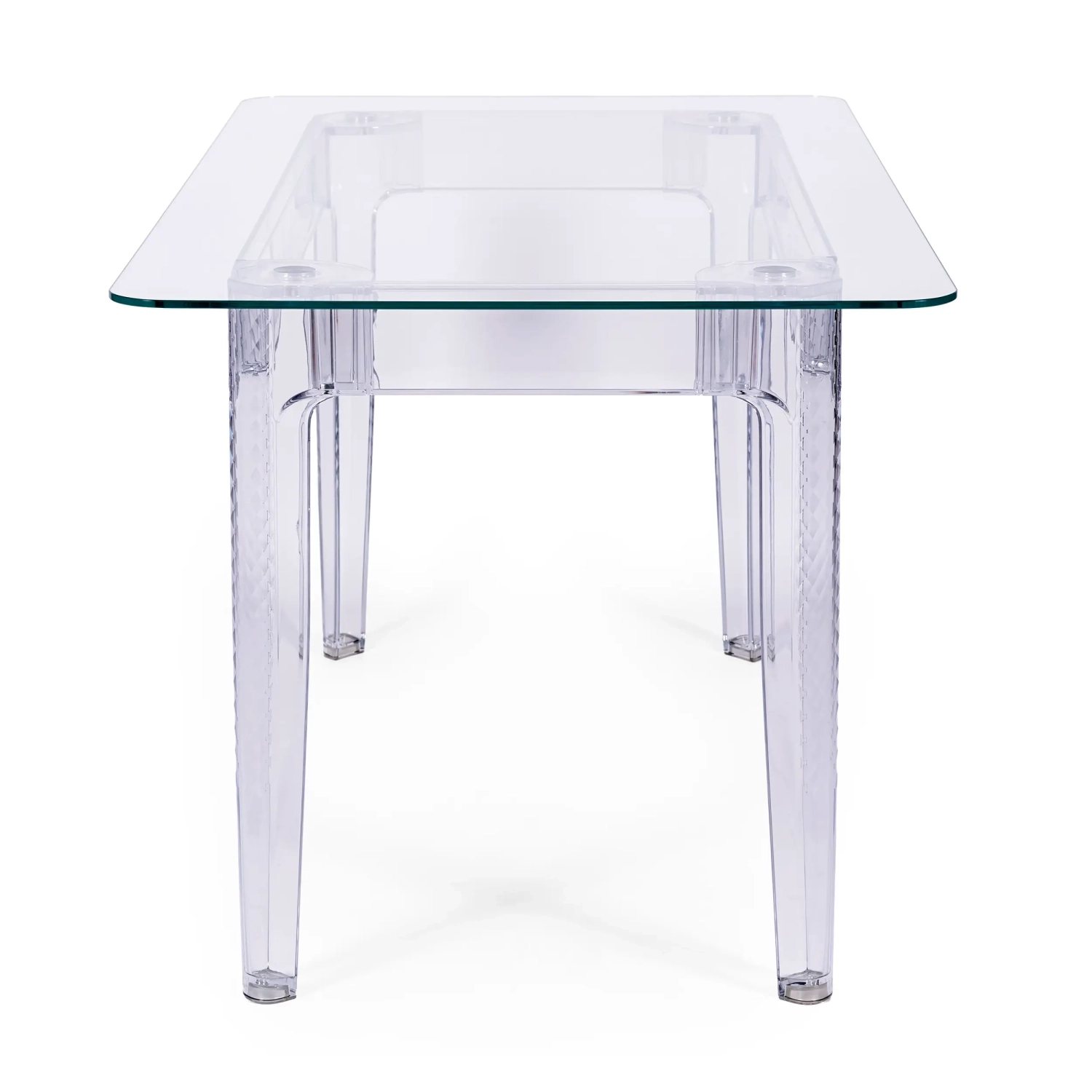 Ghost Eettafel 140x80 cm | Modern Transparant Ontwerp
