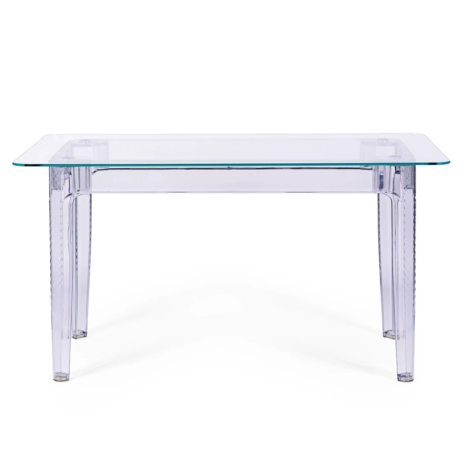 Ghost Esstisch 140x80 cm | Modernes Transparentes Design