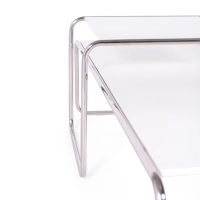 Set di tavolini d'ispirazione Laccio Breuer | Bauhaus Design | Tavolini da caffè e laterali