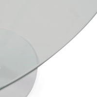 Tisch Tulip Glastisch 90 cm : Modern und Elegant :: Modern und Elegant Mobelarium
