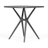Mesa Moises 72 cm para Jardín | Moderna, Ligera y Resistente | Interior y Exterior