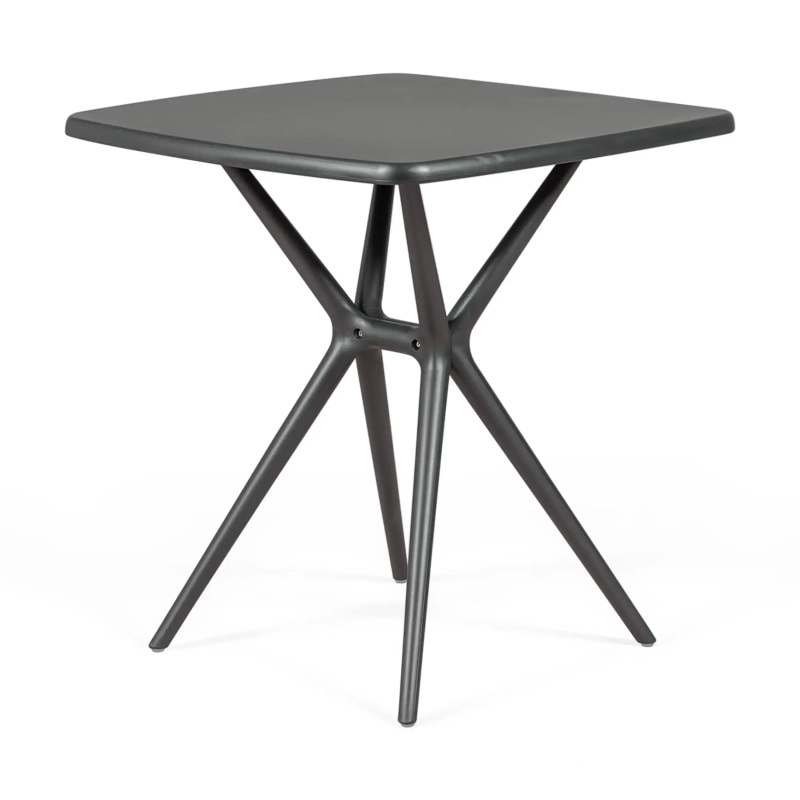 Mesa de jardim Moises 72 cm | Moderna, leve e resistente | Interior e exterior