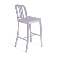 Barstol Navi Army 66 cm i aluminium | Stilren industridesign