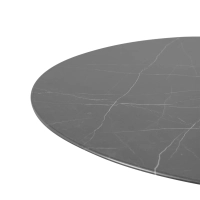 Inspiration Table Design Tulip Marbre Marquina- Meubles Concept