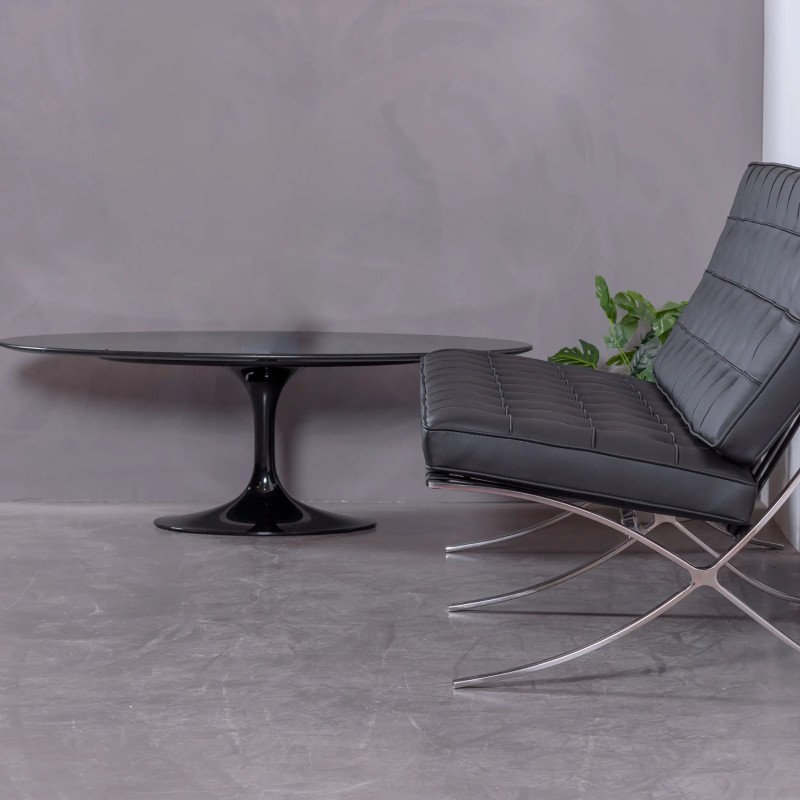 Tulip salontafel in Marquina marmer - Marmeren tafel - Design Furniture