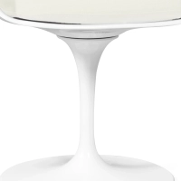 Stuhl Saarinen Tulip Arms mit Baumwollkissen - Designerstühle - Mobelarium