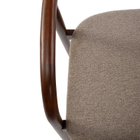 Warsow Nordic Cadeira de jantar em madeira natural | Design elegante e confortável