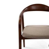 Warsow Nordic Eetkamerstoel in Natuurlijk Hout | Elegant & Comfortabel Ontwerp