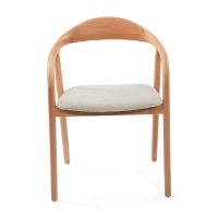 Warsow Nordic Esszimmerstuhl aus Naturholz | Elegantes & komfortables Design