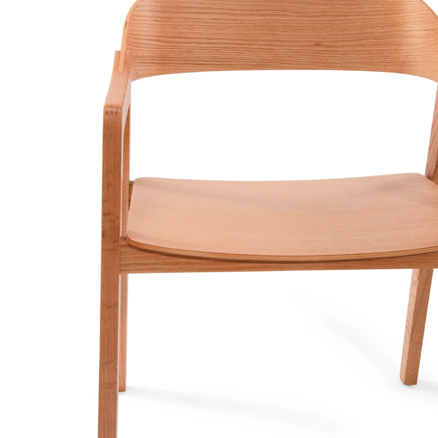 Severská dubová židle s područkami Soho | Skandinávský minimalistický design
