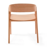 Stuhl aus nordischer Eiche mit Armlehnen Soho | Skandinavisches Minimalistisches Design