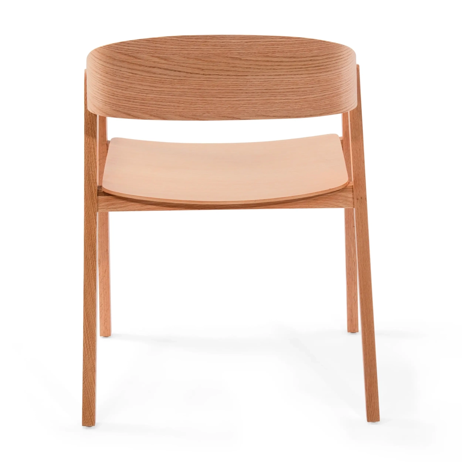 Scandinavische Eiken Stoel met Armen Soho | Scandinavisch Minimalistisch Ontwerp