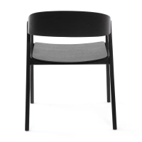 Sedia nordica in rovere con braccioli Soho | Design minimalista scandinavo