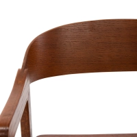 Stol i nordisk ek med armar Soho | Skandinavisk minimalistisk design