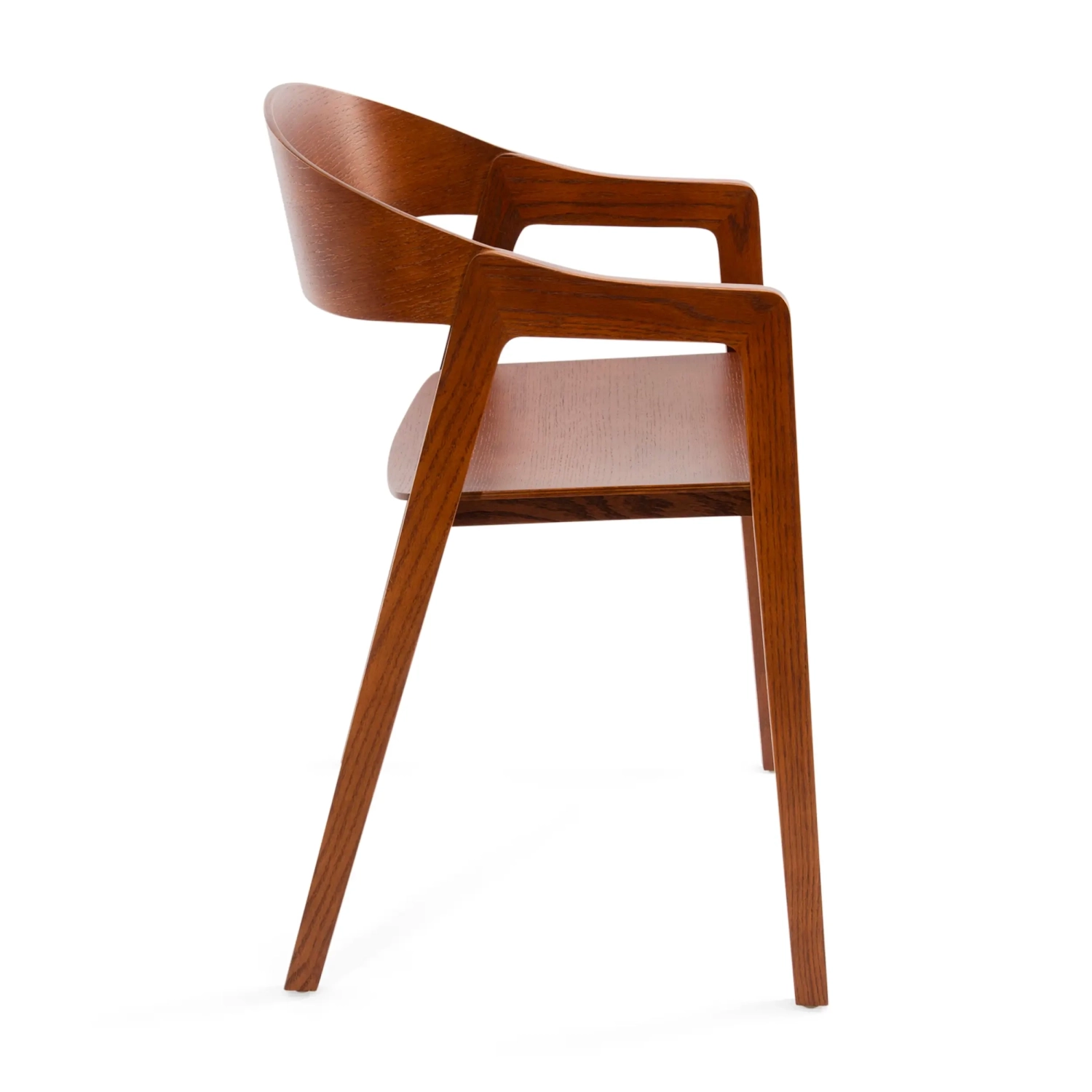 Silla Nórdica Soho de Roble con Brazos | Diseño Minimalista Escandinavo