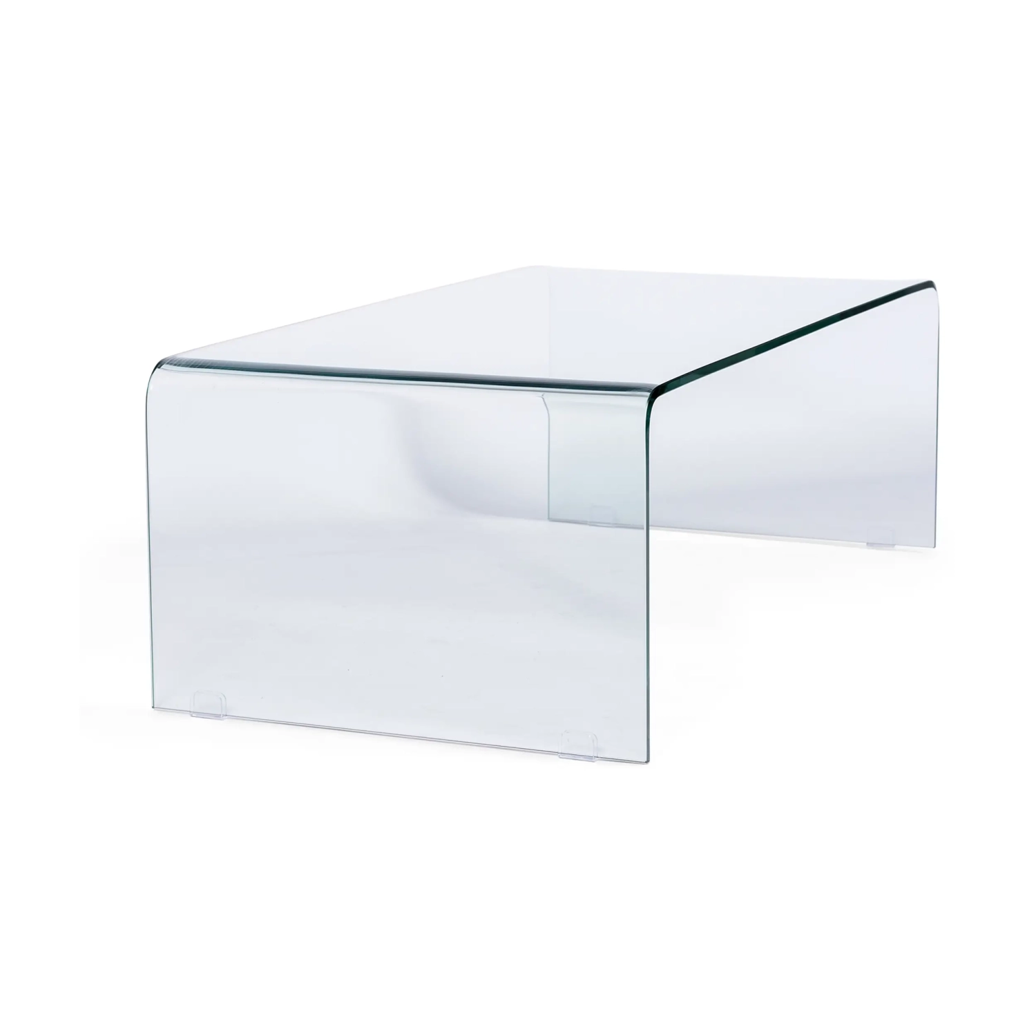Mesa de centro Coffee Ice | Cristal templado transparente 12 mm