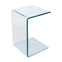 Ice Side Table | Sivu- ja sohvapöytä karkaistua lasia