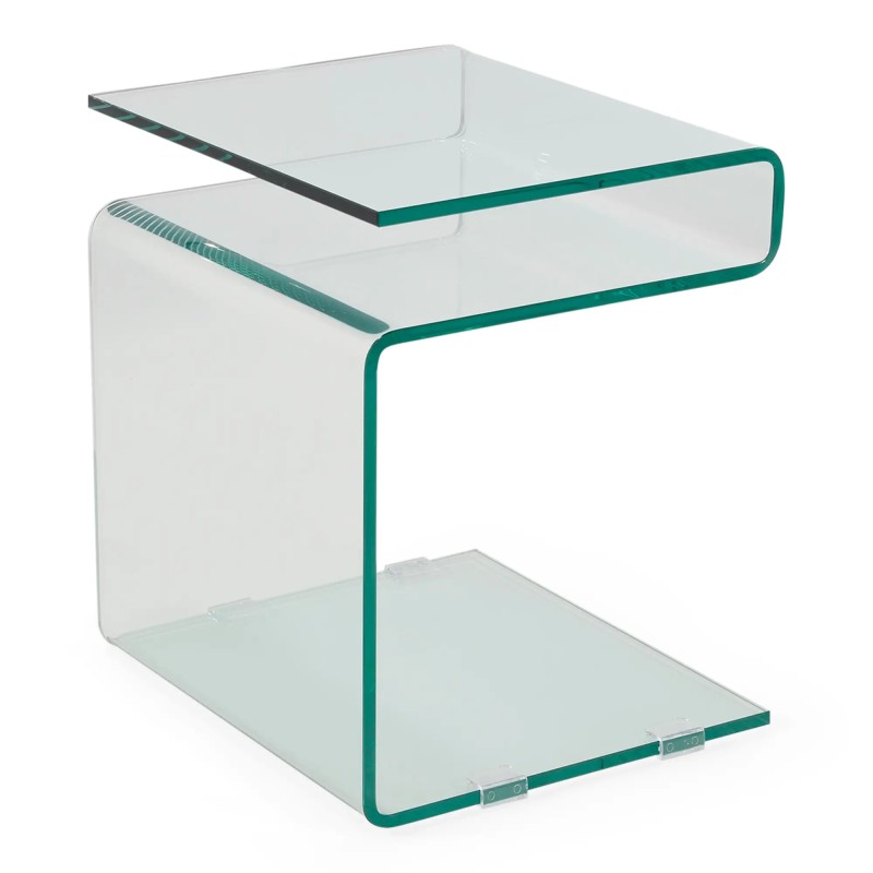 Winter Bijzettafel | Bijzet- en salontafel van gehard glas