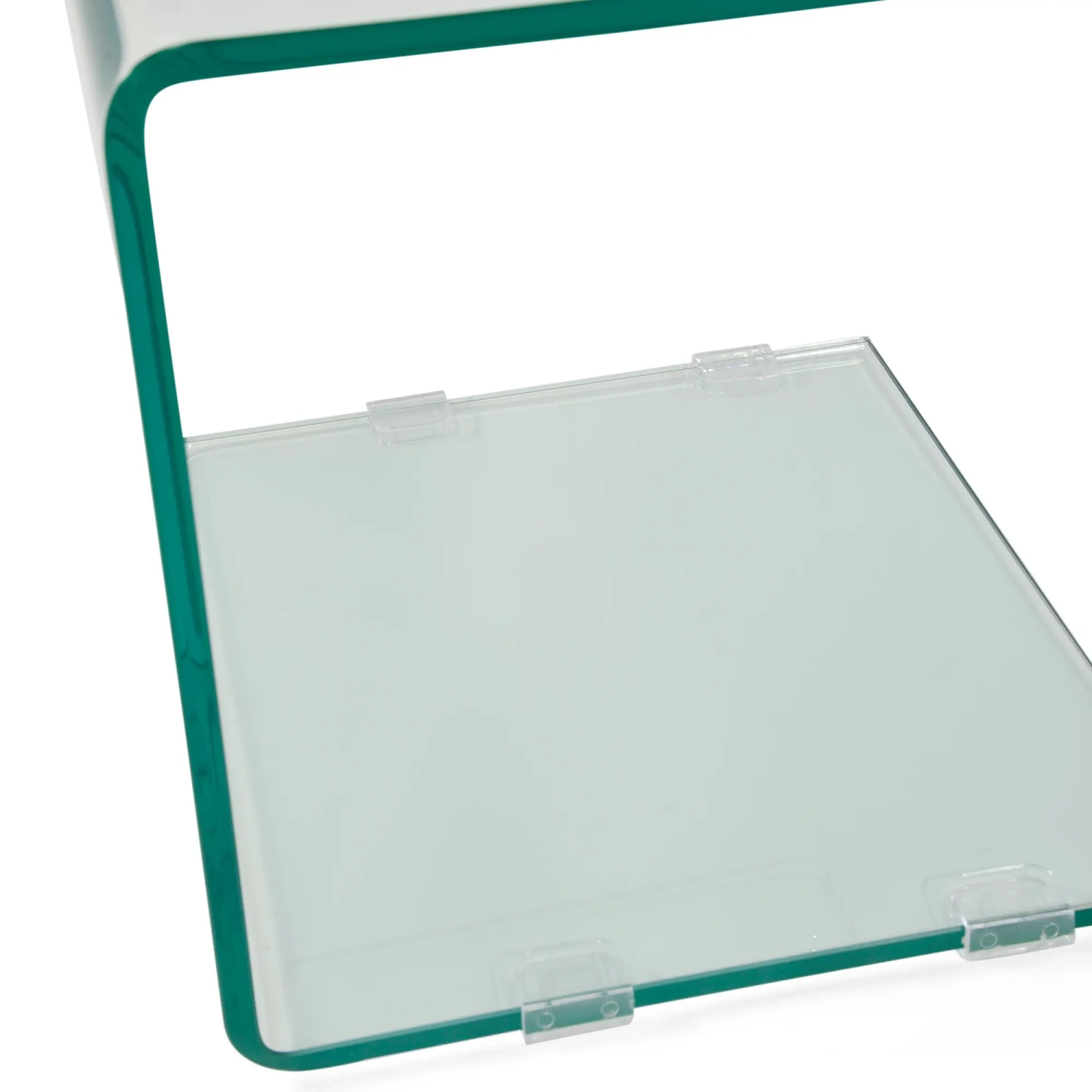 Mesa Winter Side | Mesa auxiliar y de centro en cristal templado