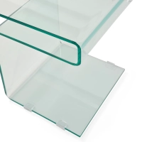 Winter Side Table | Table d'appoint et table basse en verre trempé