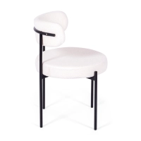 Chaise Lenin recouverte de velours - design élégant et moderne 🪑