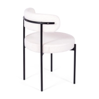 Silla Lenin tapizada en terciopelo – diseño elegante y moderno 🪑