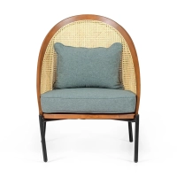 Robin Chair in Natural Rattan - Rattan Chairs - Mueble Design