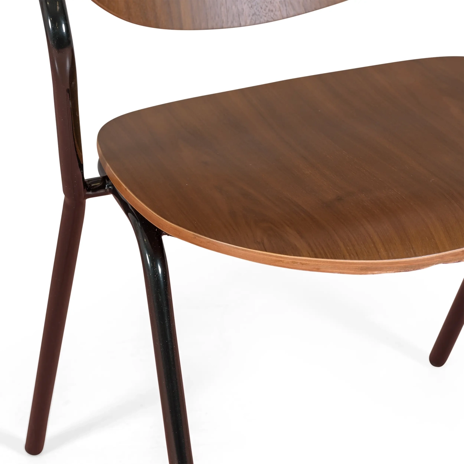Chaise industrielle Alpha en bois de noyer - Chaises en bois - - Chaises - Industrielles - Chaises Meubles Concept
