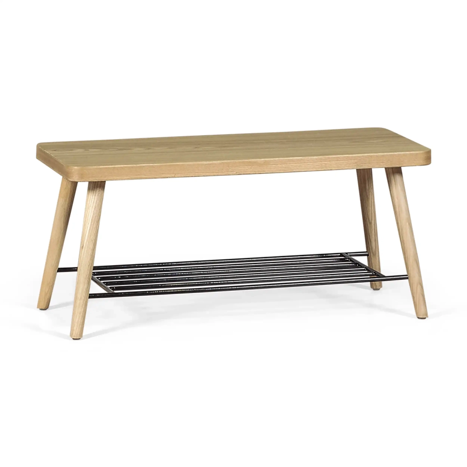 Banco Bristol de Madera de Haya Nórdico - Mueble Design