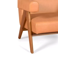 Espreguiçadeira de conforto Compass - Elegância retro vintage - Mueble Design